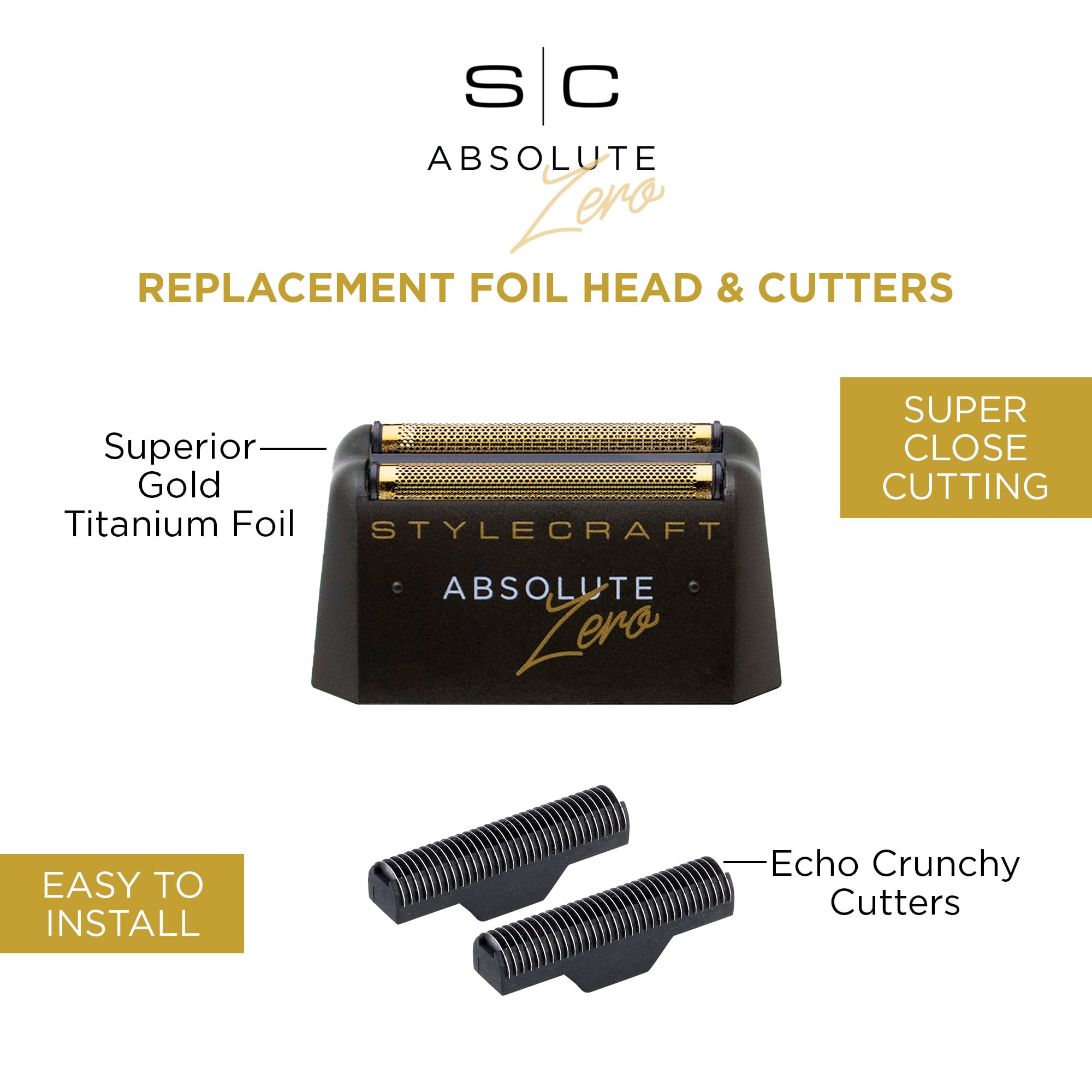 StyleCraft Echo cutters close-up showing sharp edges for precise cutting