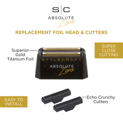 StyleCraft Echo cutters close-up showing sharp edges for precise cutting