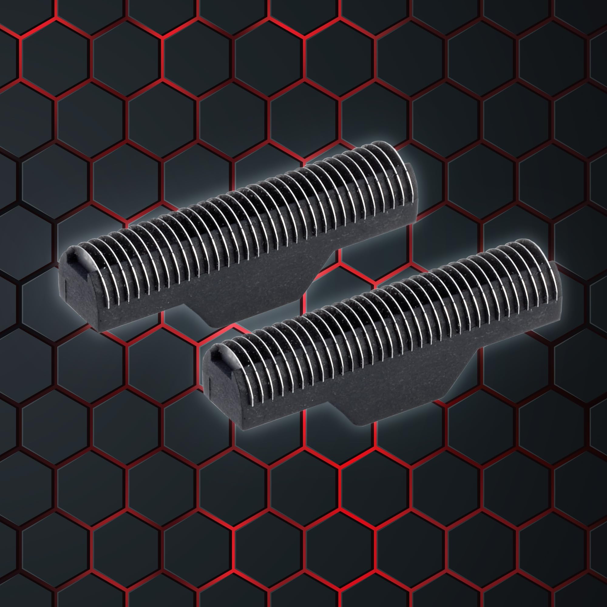 StyleCraft foil texture macro highlighting thin titanium layer for reduced friction