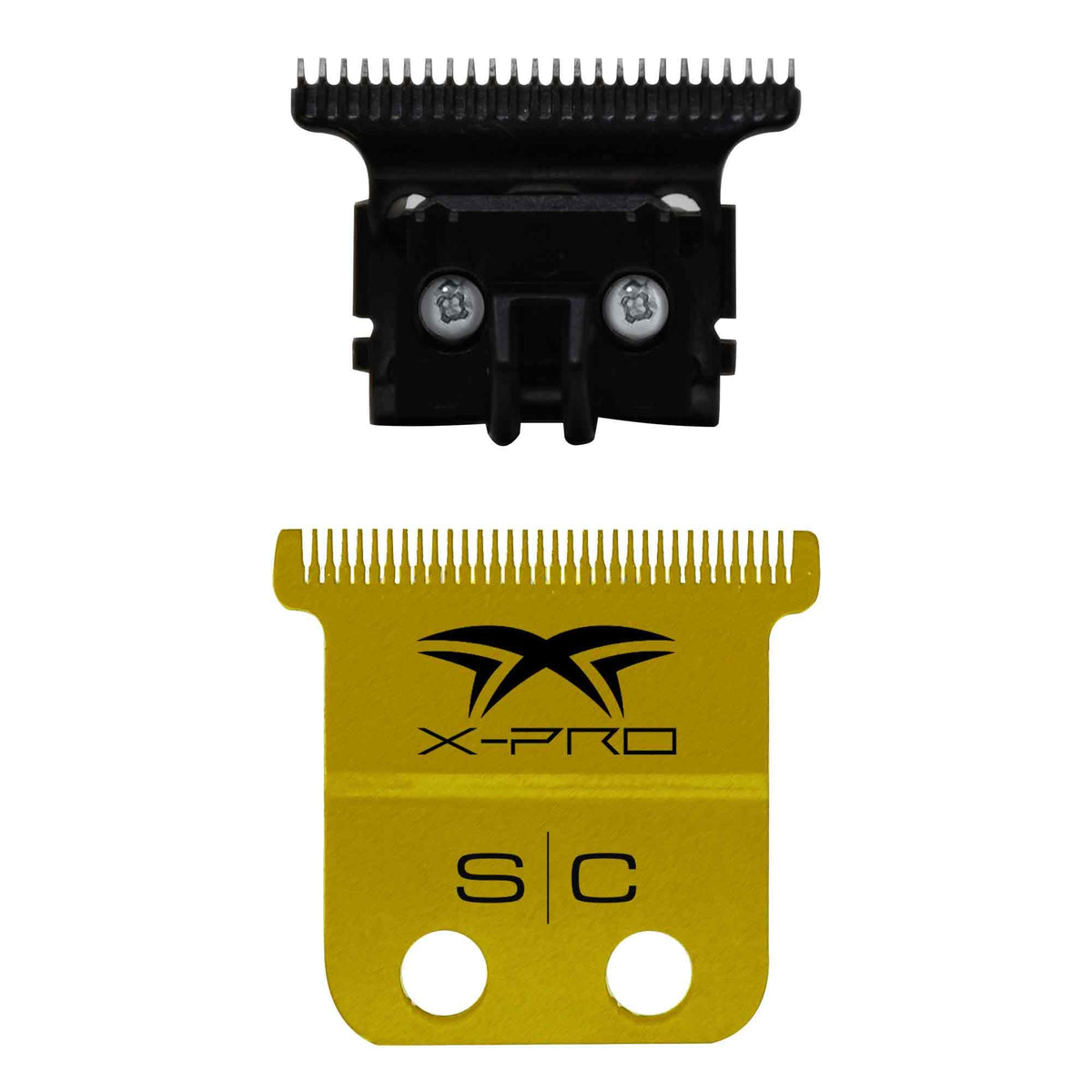 STYLECRAFT front packaging showing gold titanium blade benefit of long-lasting sharpness