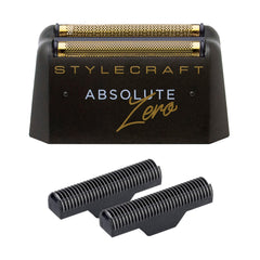 StyleCraft gold titanium foil front view showing smooth surface and improved glide