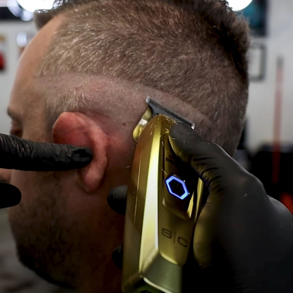 STYLECRAFT lifestyle barber station image showing professional-ready replacement blade