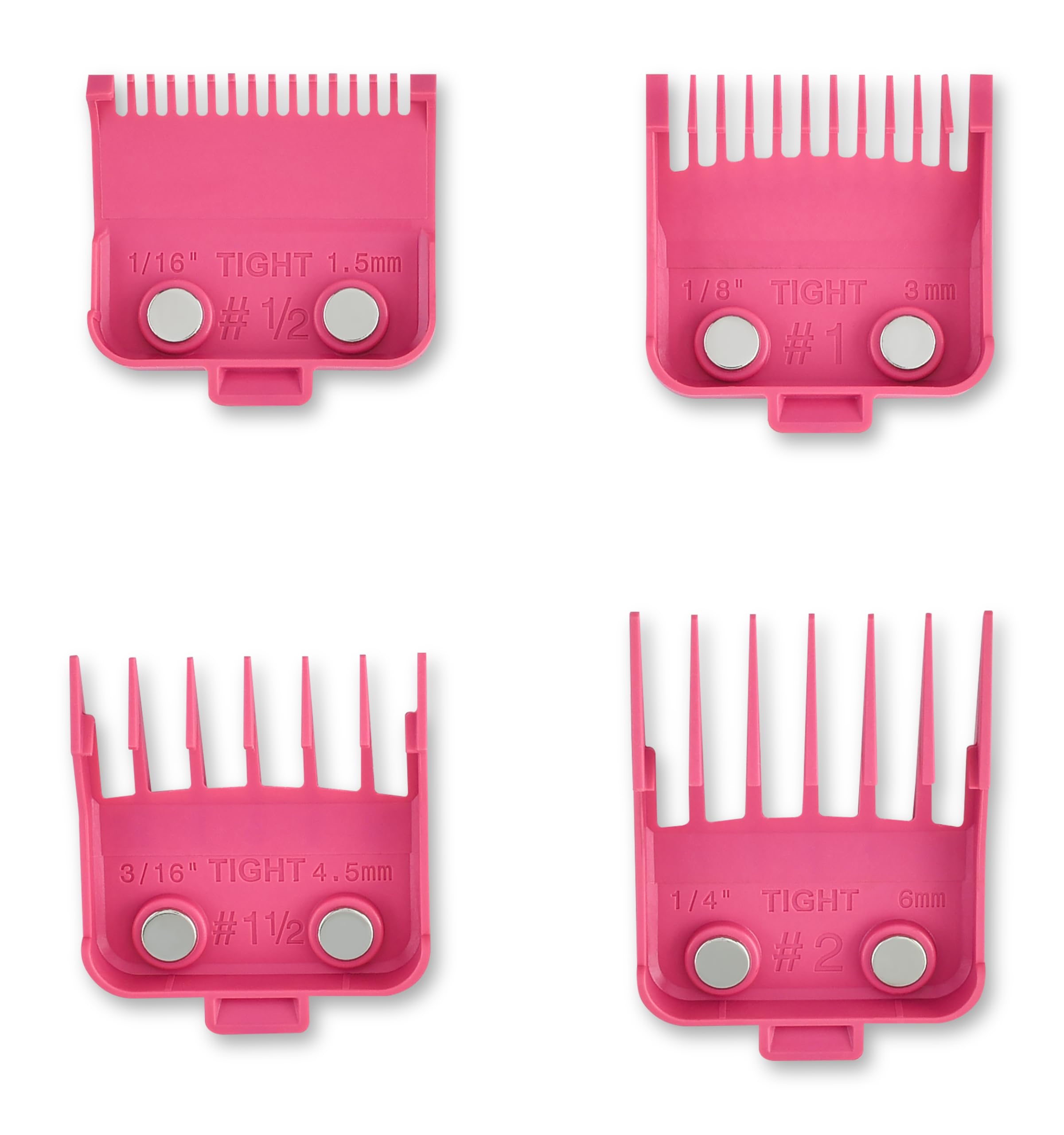 STYLECRAFT pink tight guards front view showing tidy set and easy recognition