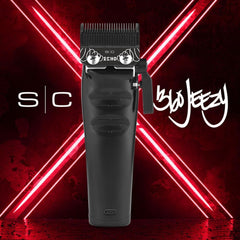 StyleCraft clipper beside ruler showing battery runtime and size benefit