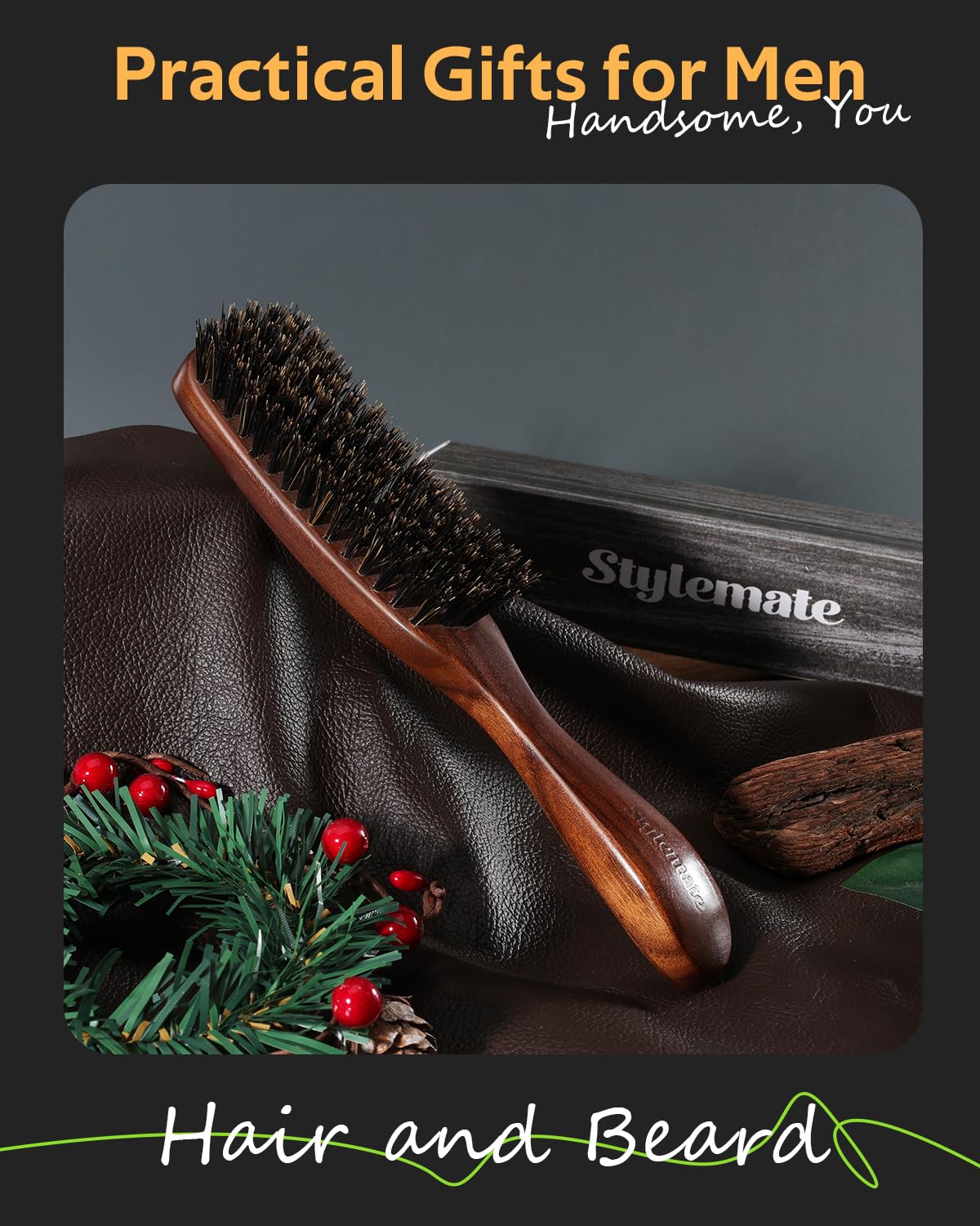 STYLEMATE held in hand to show compact size and comfortable ergonomic grip