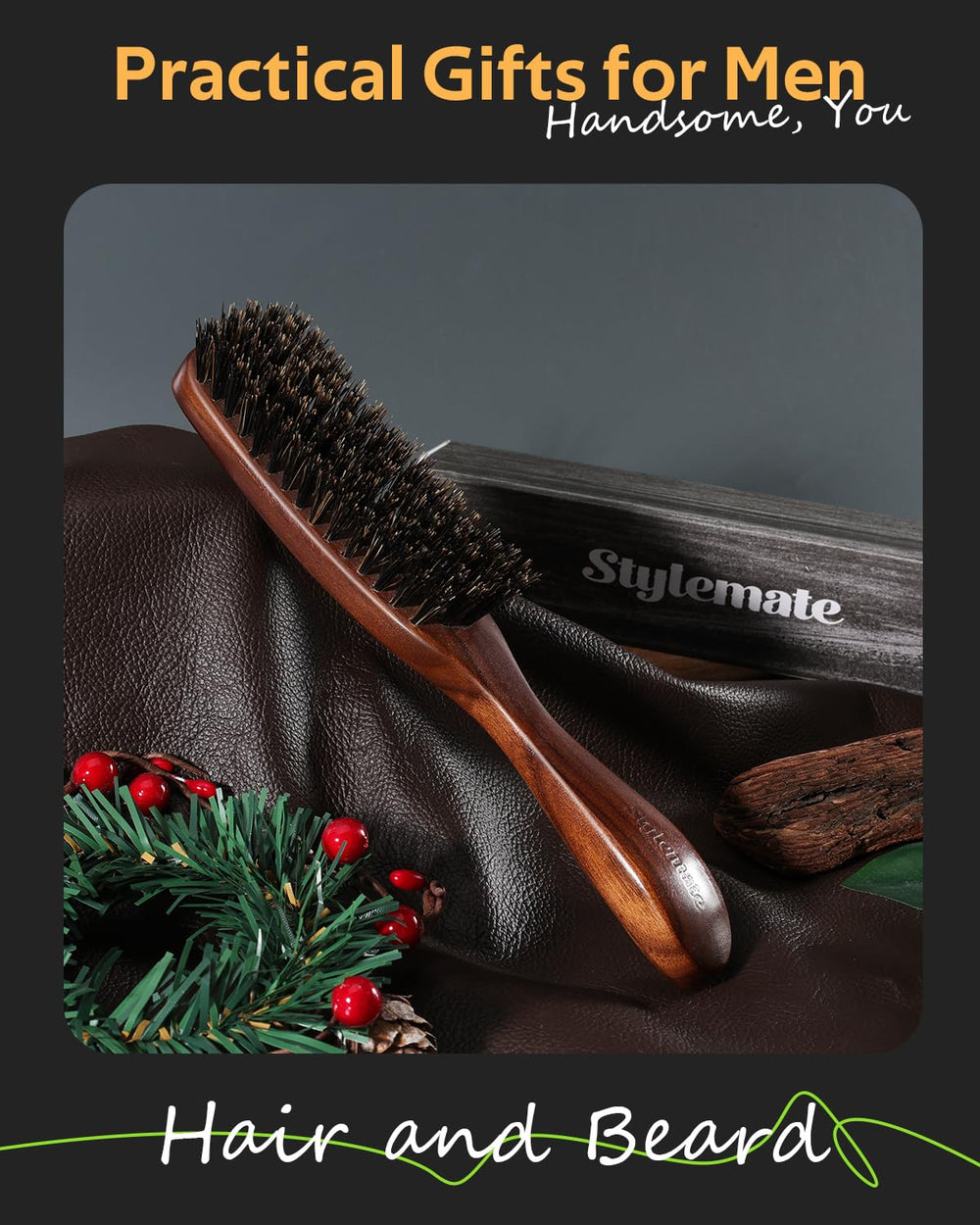 STYLEMATE held in hand to show compact size and comfortable ergonomic grip