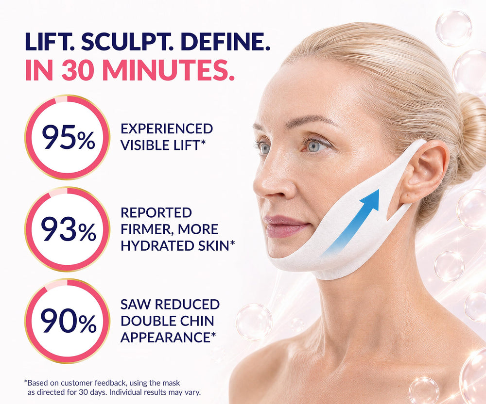 Stylia mask in use on woman resting to show comfortable fit