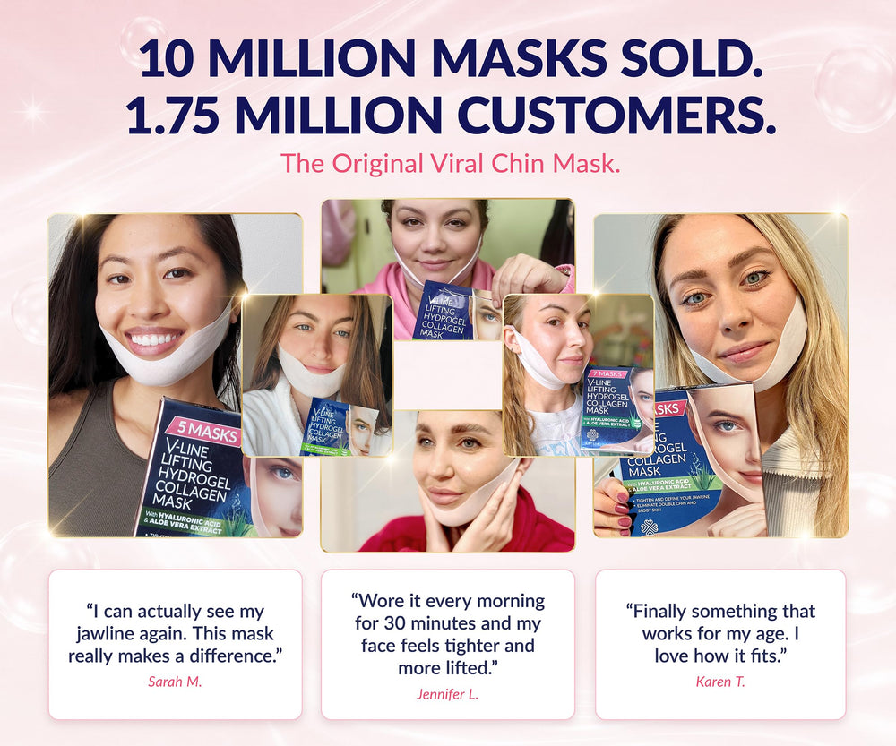 stylia open mask on tray ready to apply for targeted lifting