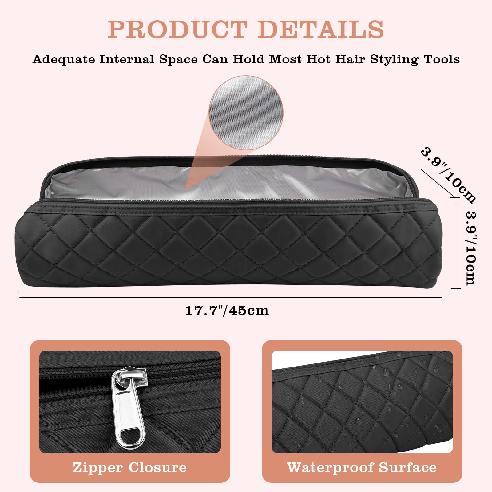 Suafrnut material close-up highlighting heat-resistant fabric and durability