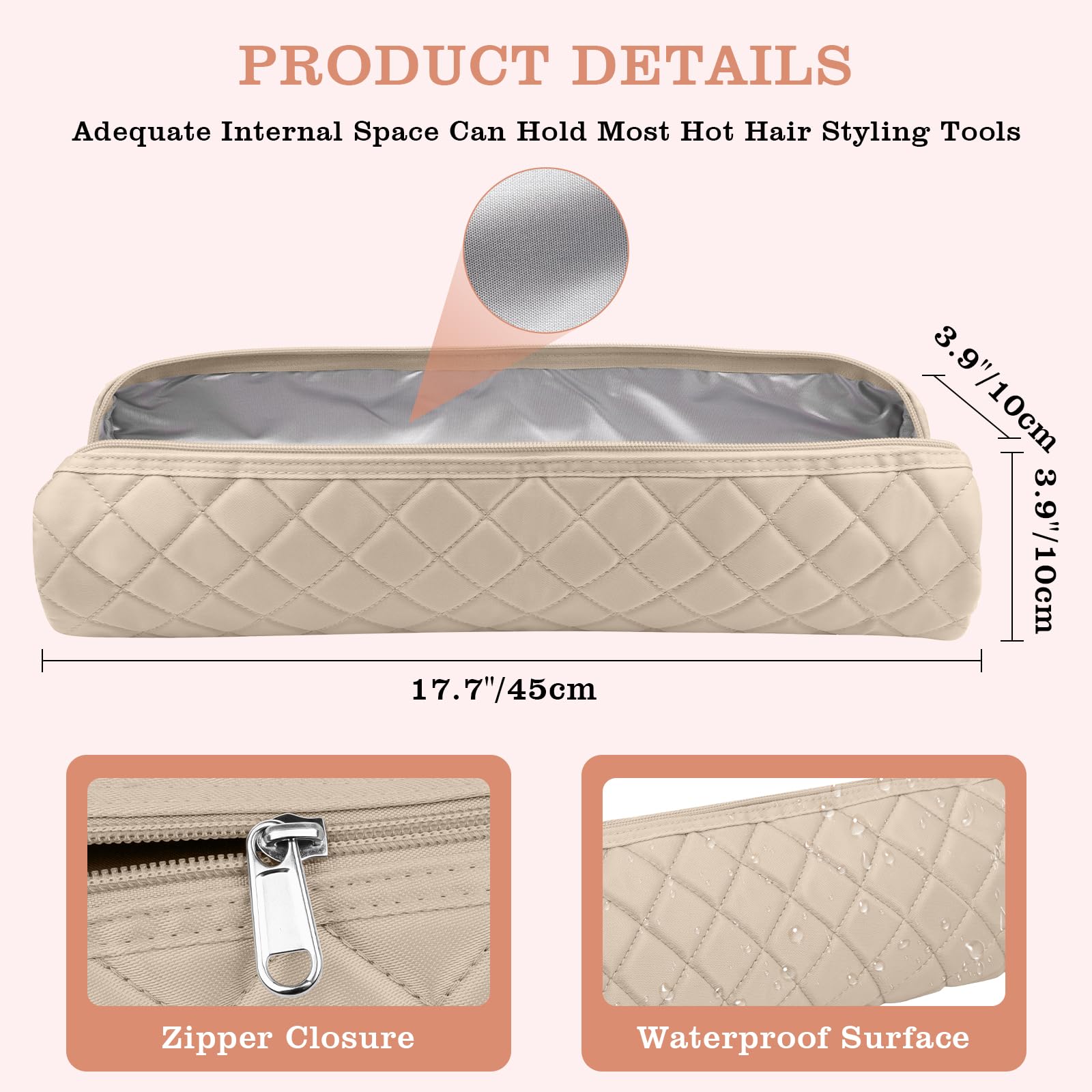 Suafrnut close-up of heat-resistant fabric demonstrating high-temperature protection