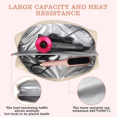 Suafrnut interior baffle detail separating tools to prevent heat transfer and contact
