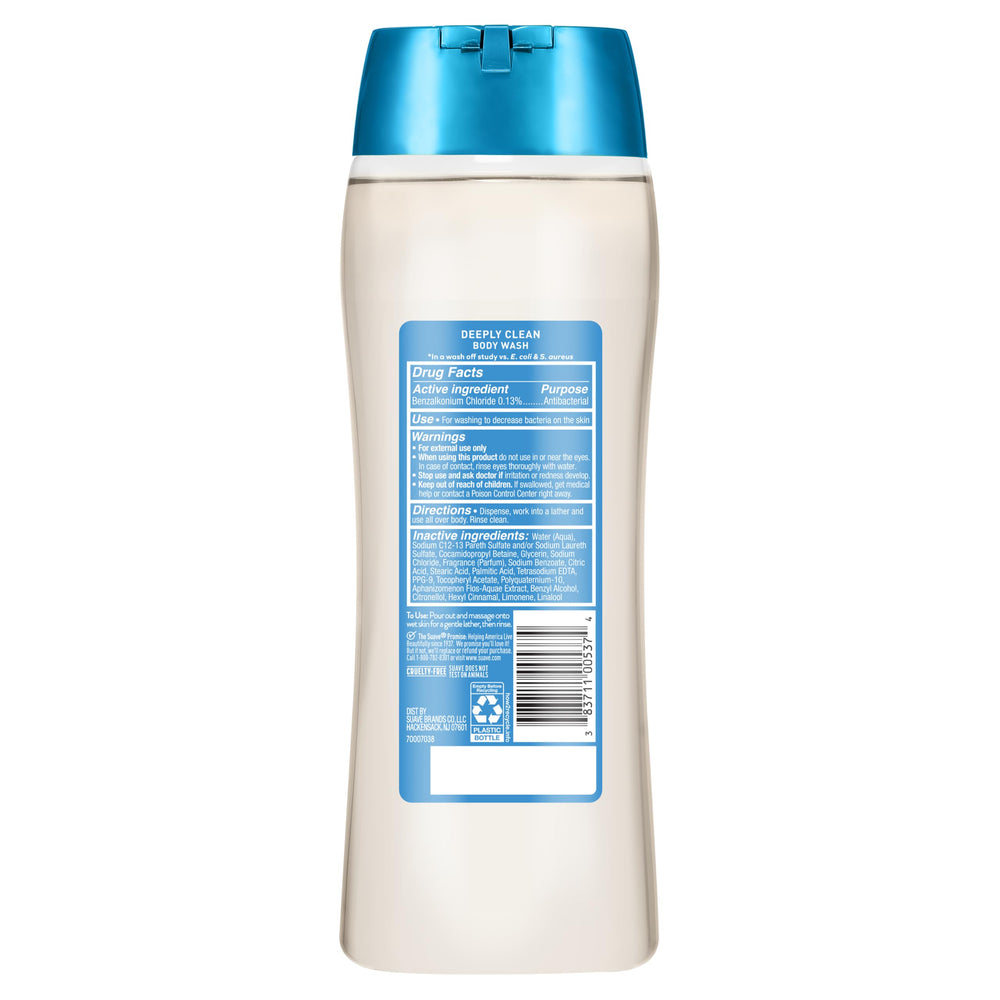 suave+ in-shower scene demonstrating daily-use convenience