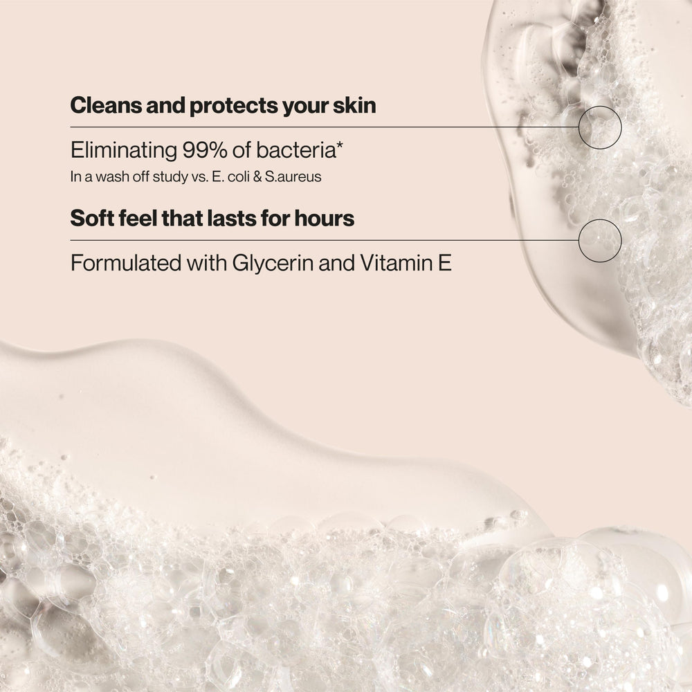 suave+ bottle pump and cap detail highlighting easy dispensing benefit