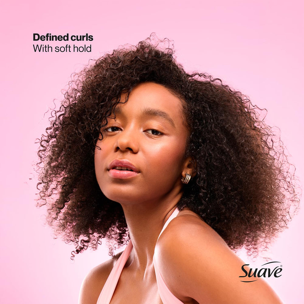Suave mousse being diffused to speed drying and enhance volume