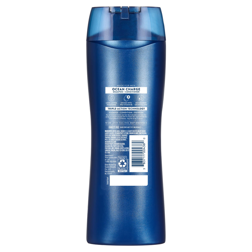 Six-pack of Suave bottles offering value and convenient supply