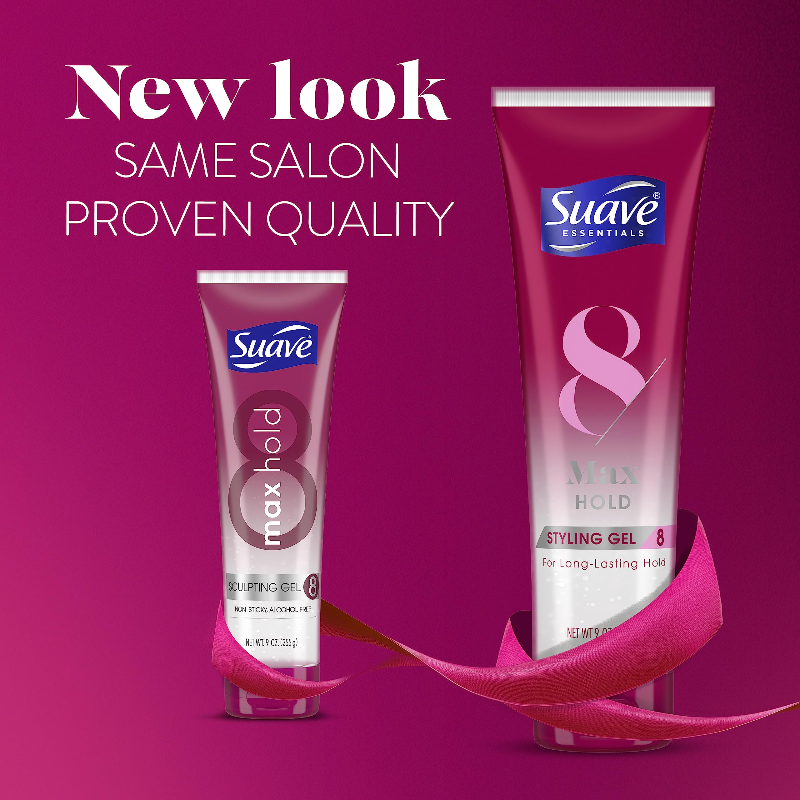 suave+ back label with ingredients and usage directions