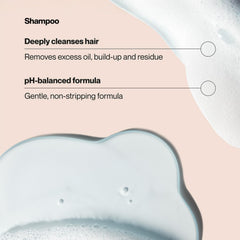 suave+ conditioner cream texture showing smoothing benefit
