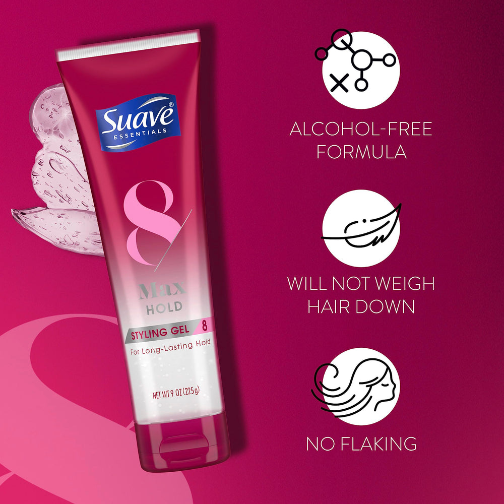 suave+ used to define curls showing improved curl definition