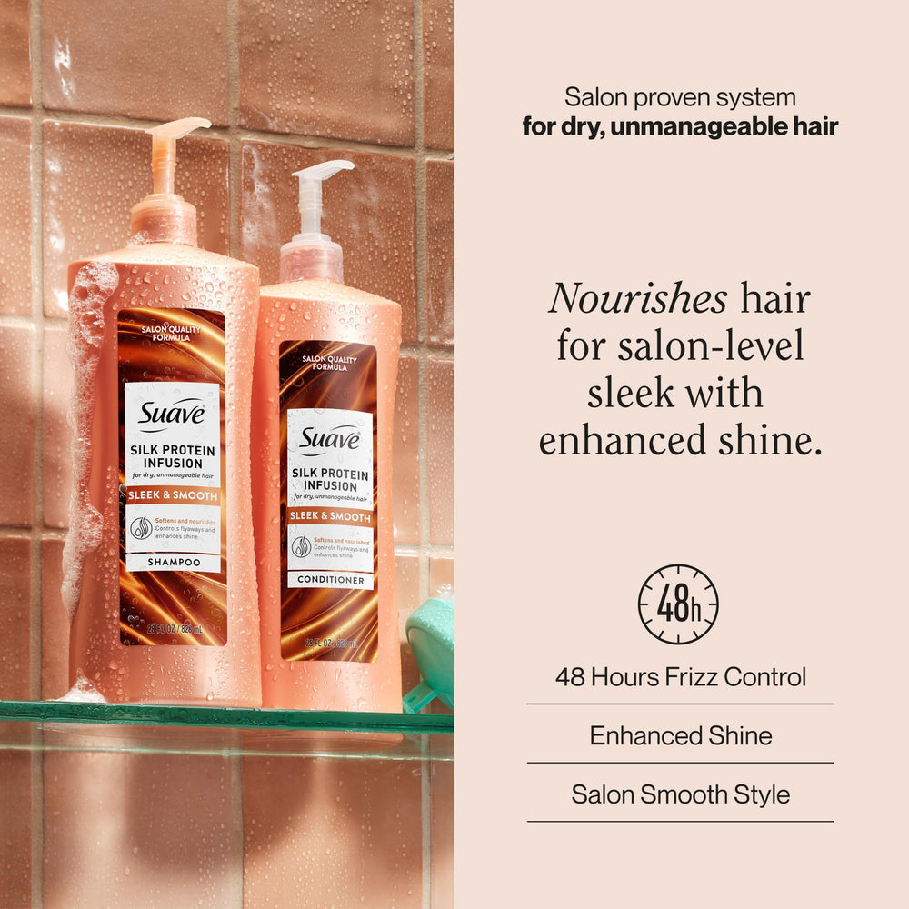 Suave+ pump top detail for easy dispensing and mess-free use