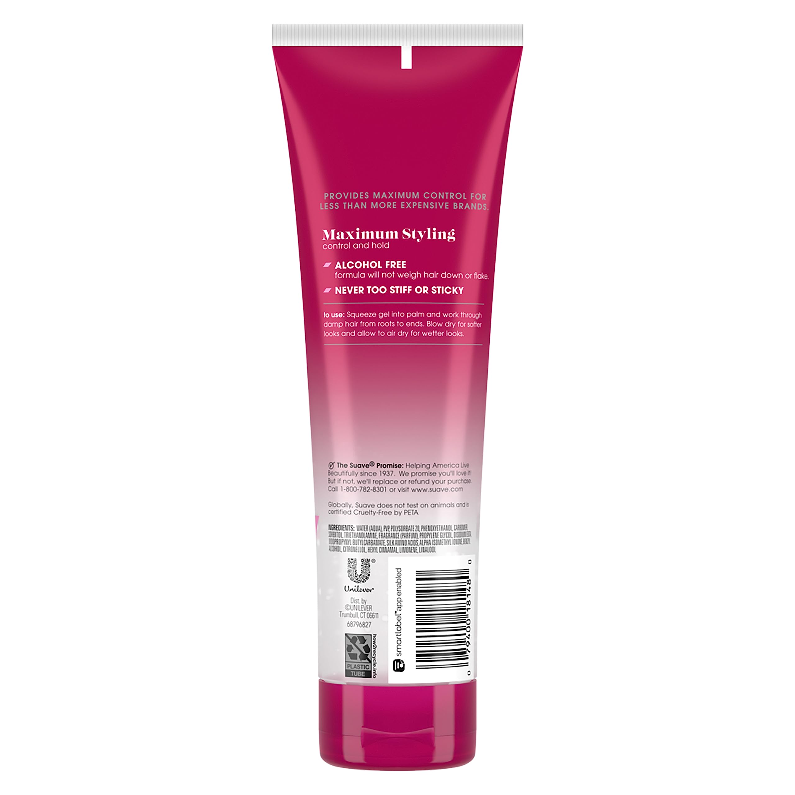 suave+ gel texture close-up highlighting smooth consistency