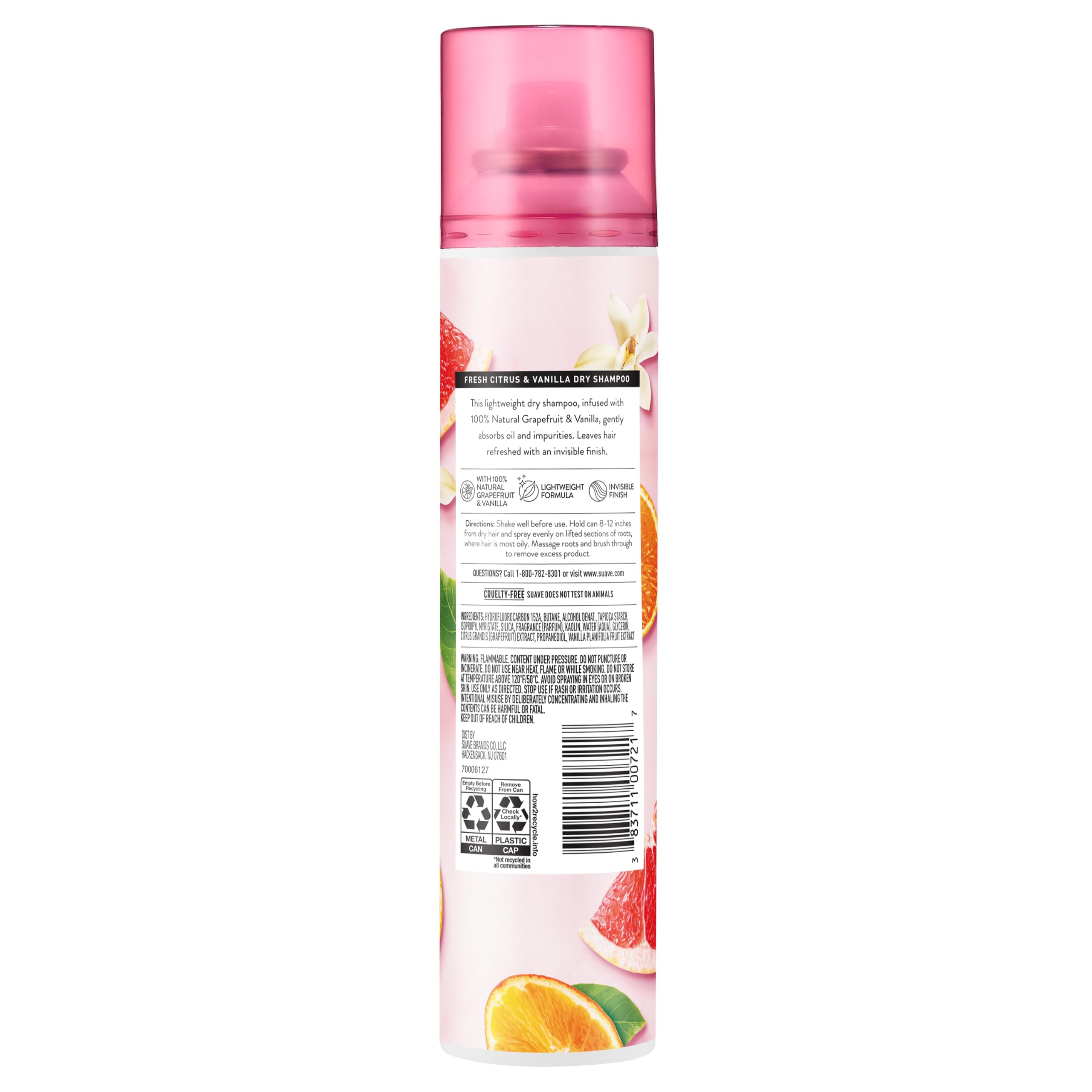 Suave root application demonstration adding lift and absorbing excess oil