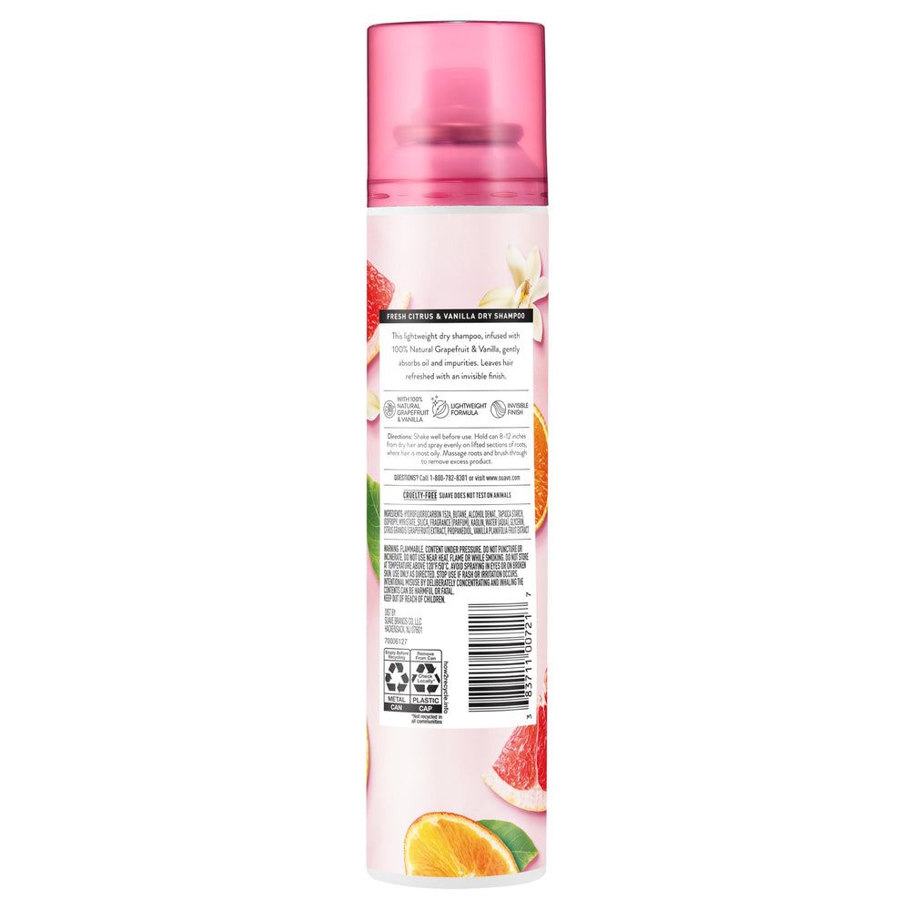 Suave root application demonstration adding lift and absorbing excess oil