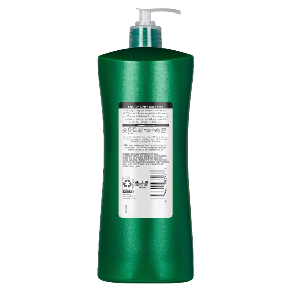 Suave conditioner in use in shower demonstrating easy application and hydration