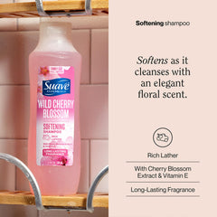 Suave+ back label close-up showing ingredient and usage details for shopper confidence