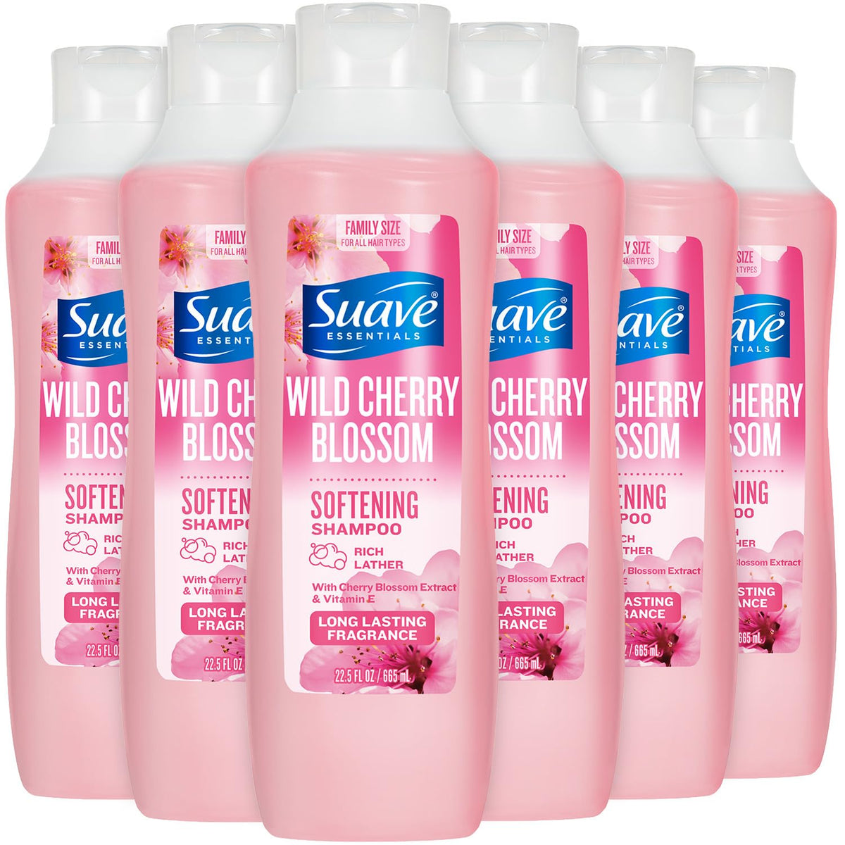 Suave+ front packaging showing bottle and label, clear product identity and scent