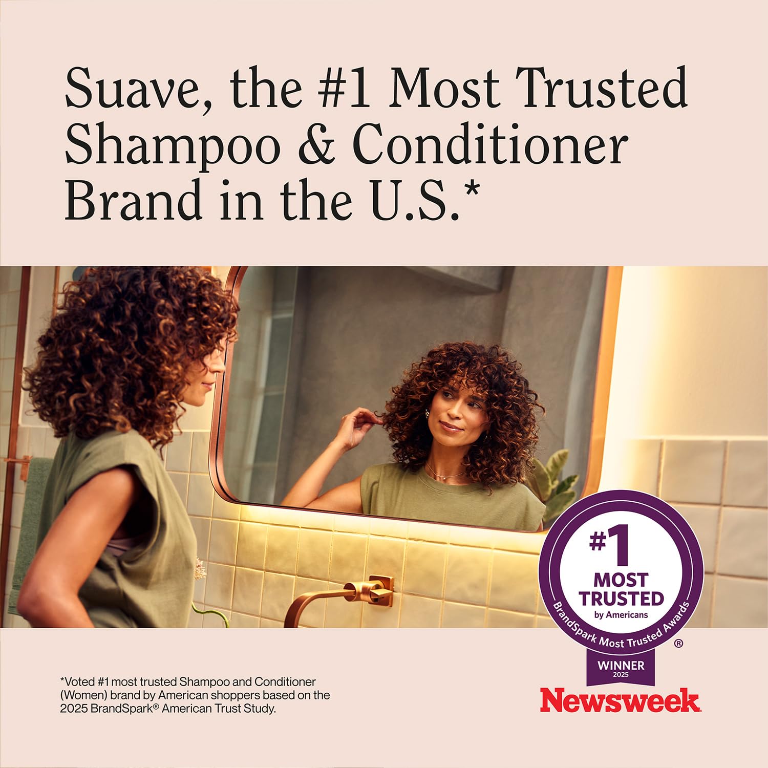 Suave+ six-pack arranged to show bulk supply and cost-effective value