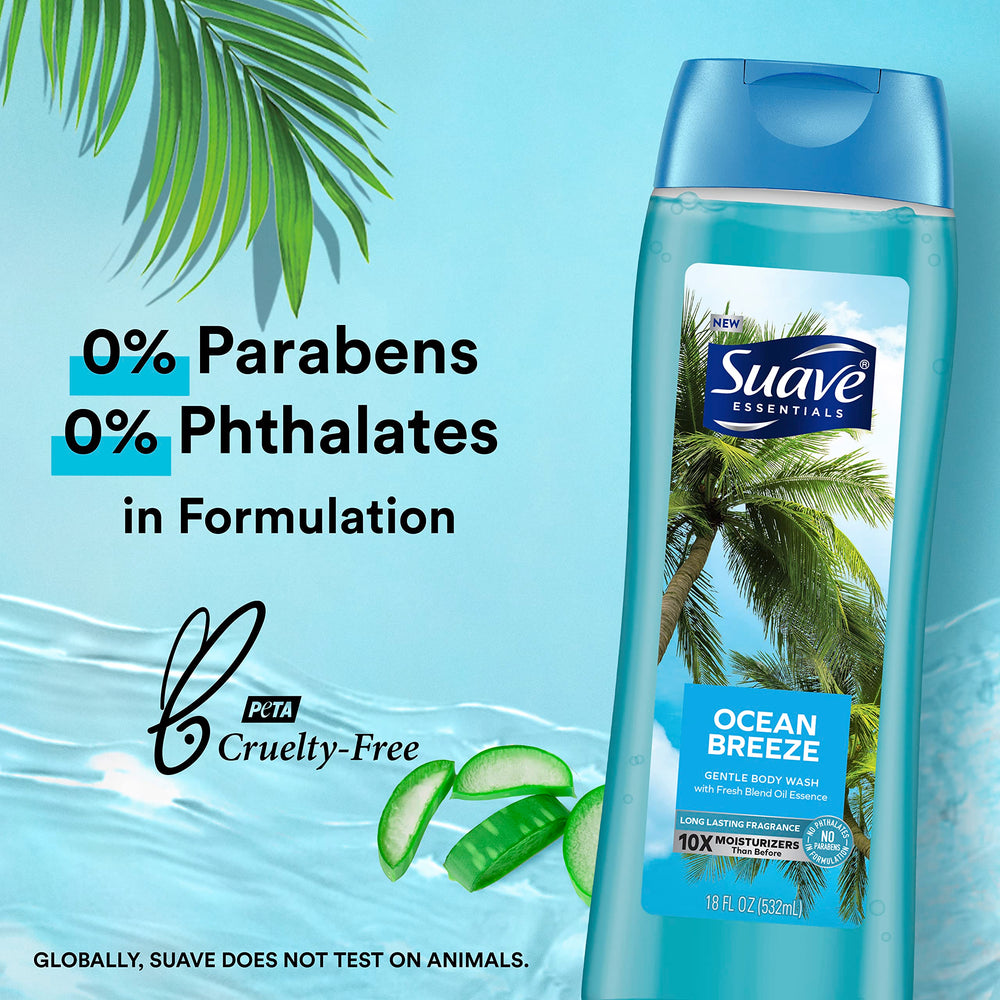suave+ algae extract representation showing natural moisturizing element
