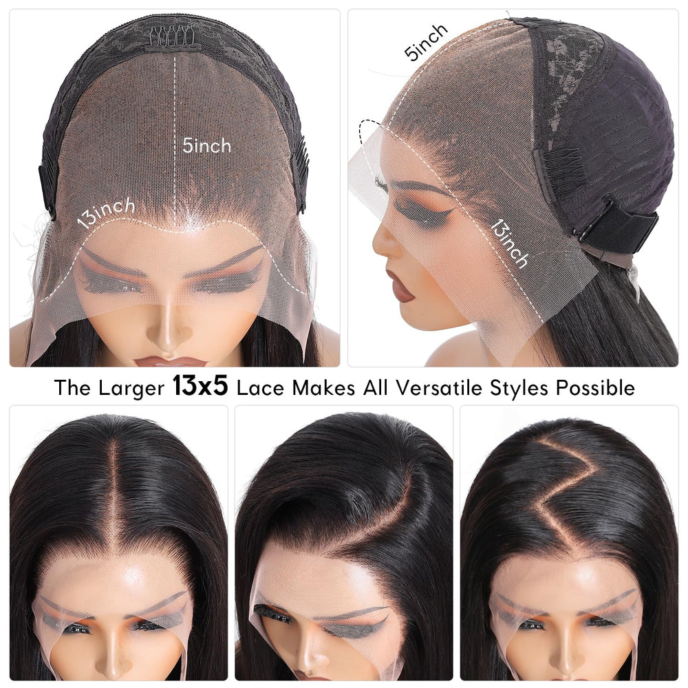 Subella pre-plucked hairline with baby hairs for natural-looking edges benefit
