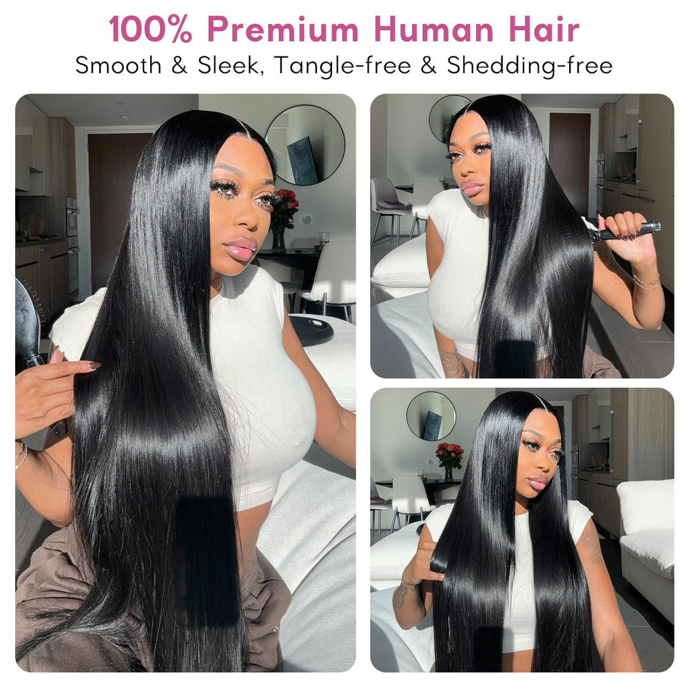 Subella styled high ponytail demonstrating versatile updo capability benefit