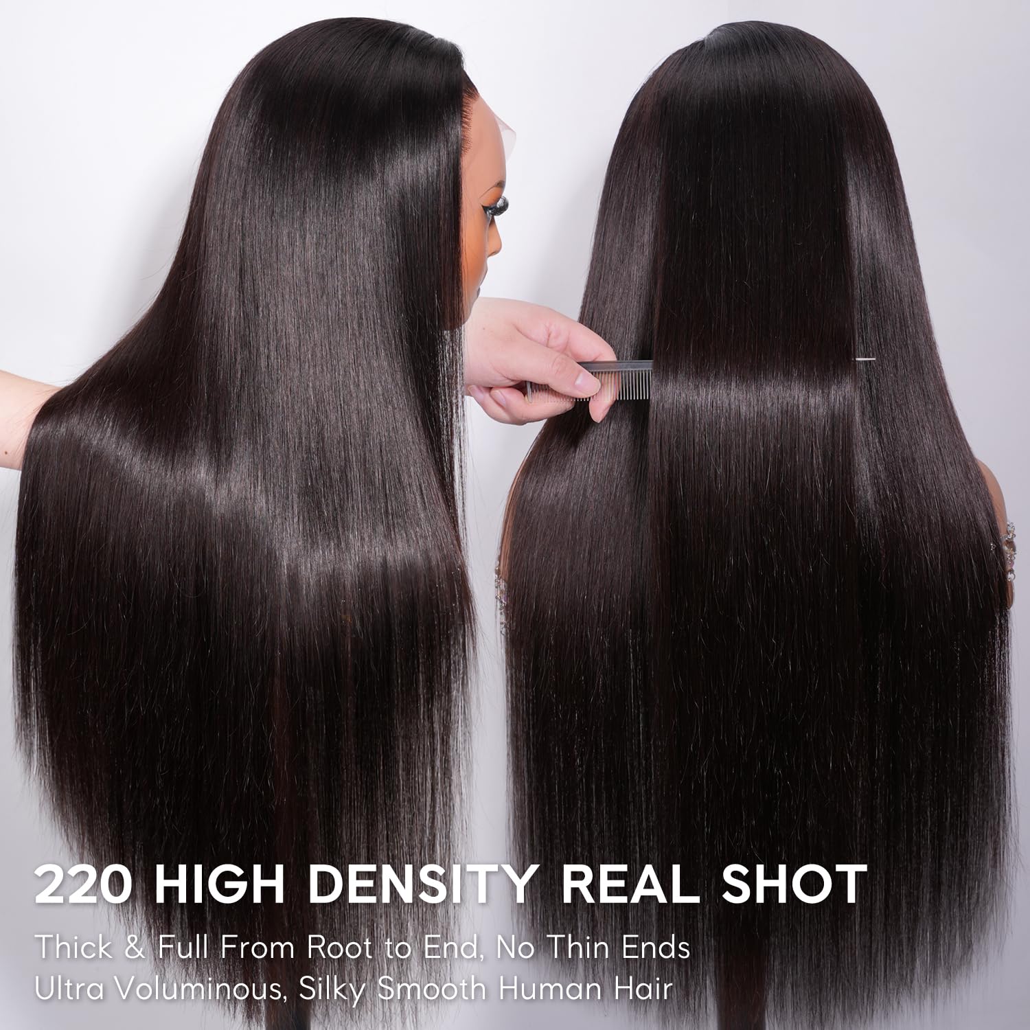 Subella texture detail displaying smooth Brazilian hair for soft touch benefit