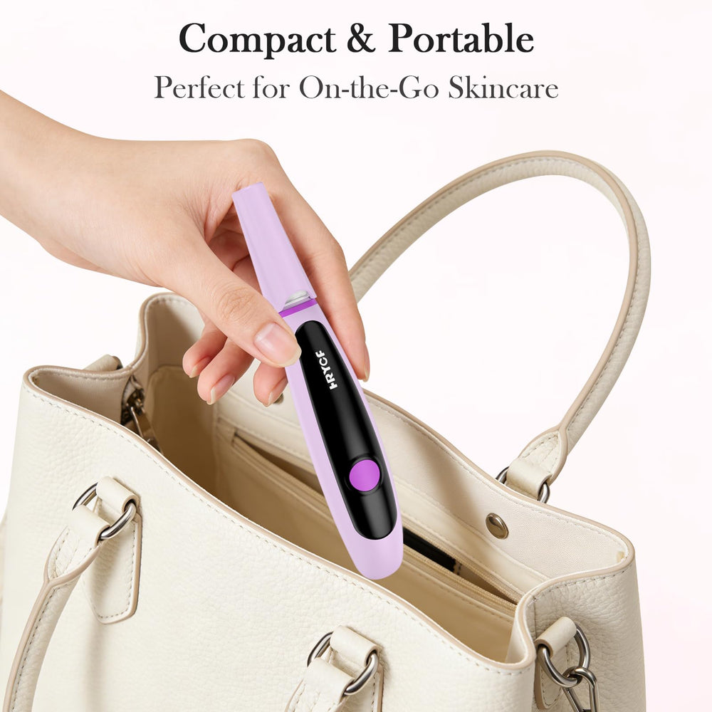 Suenozero size comparison next to cosmetics for travel convenience