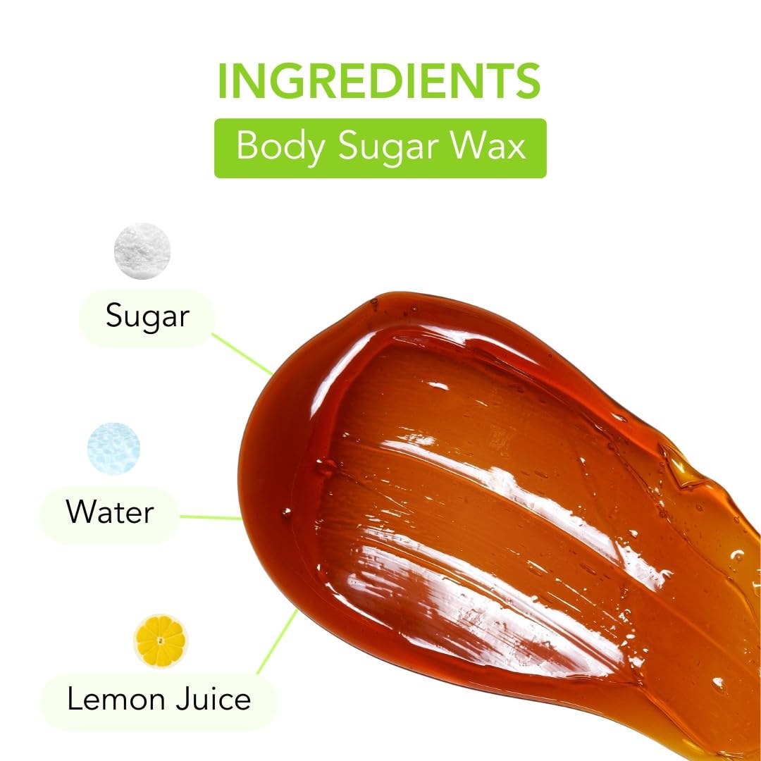 Sugar Me Smooth being applied on arm demonstrating gentler hair removal