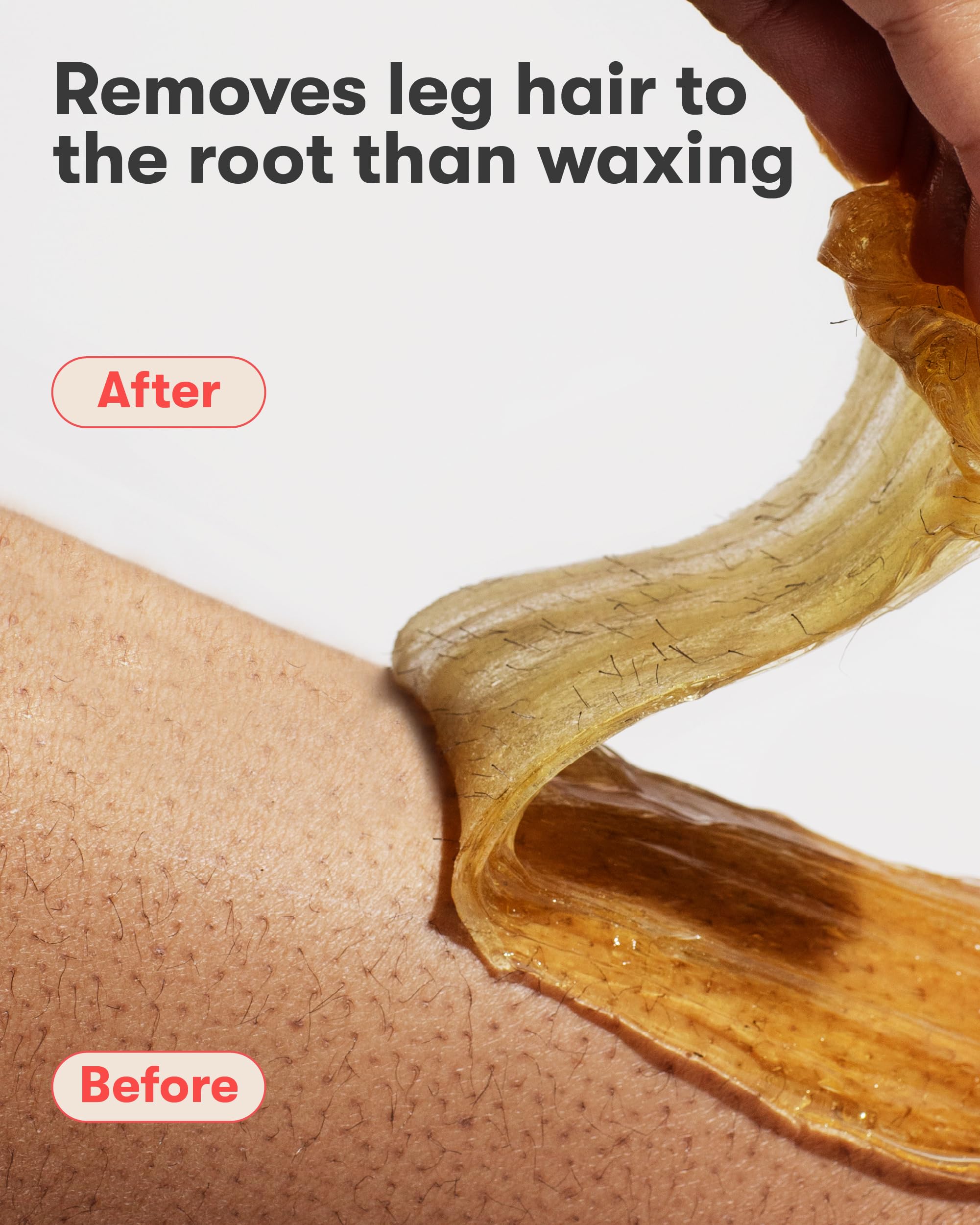 SUGARDOH rinsing away with water showing easy washable cleanup