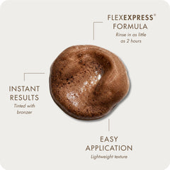 SUGARED + BRONZED mousse texture close-up, airy formula for even, streak-free blending