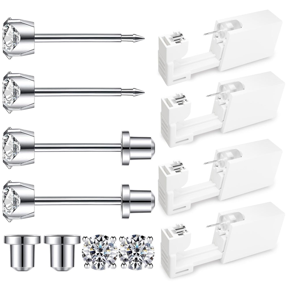 SugarTang front packaging showing sealed single-use piercing units and branding benefit sterile convenience