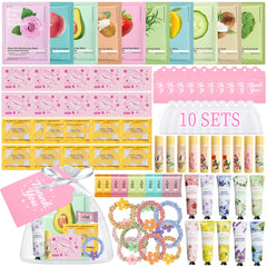 Sulily front packaging showing 90-piece spa kit and easy party distribution