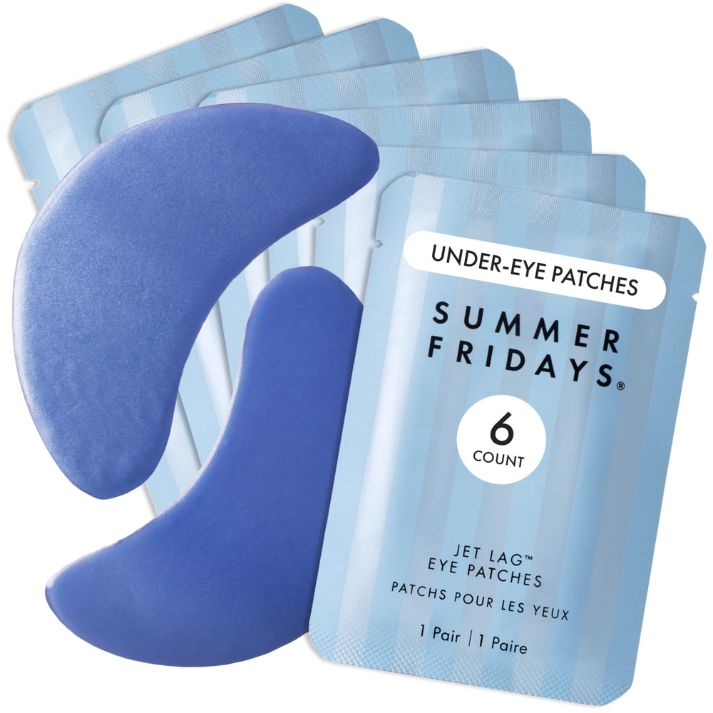Summer Fridays front packaging showing Jet Lag patches and benefits