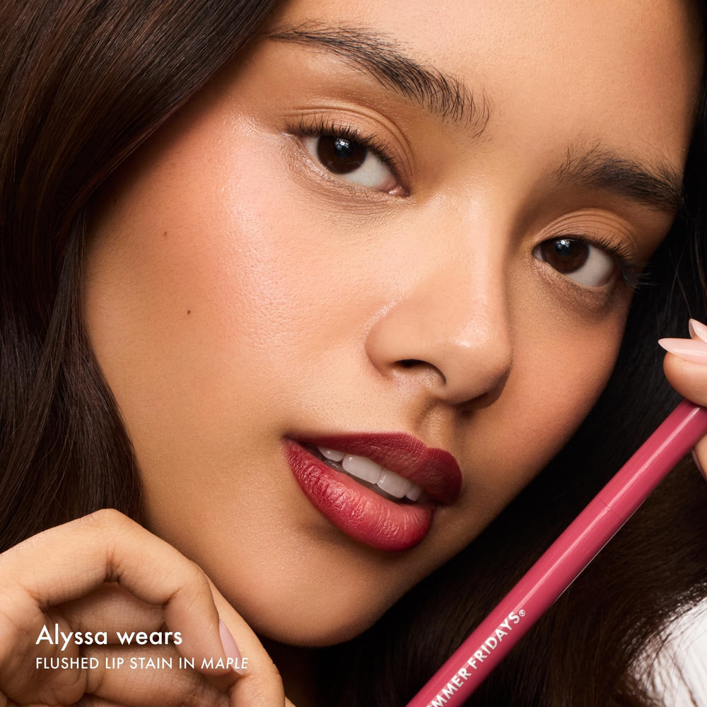 Summer Fridays product open with cap off revealing applicator benefit: ready-to-use