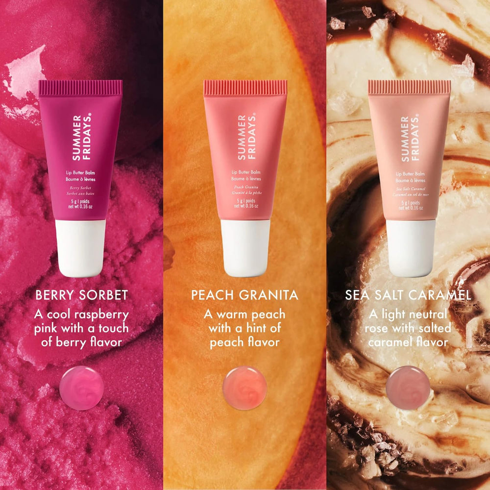 Summer Fridays Peach Granita tube close-up conveying fresh fragrance and glow