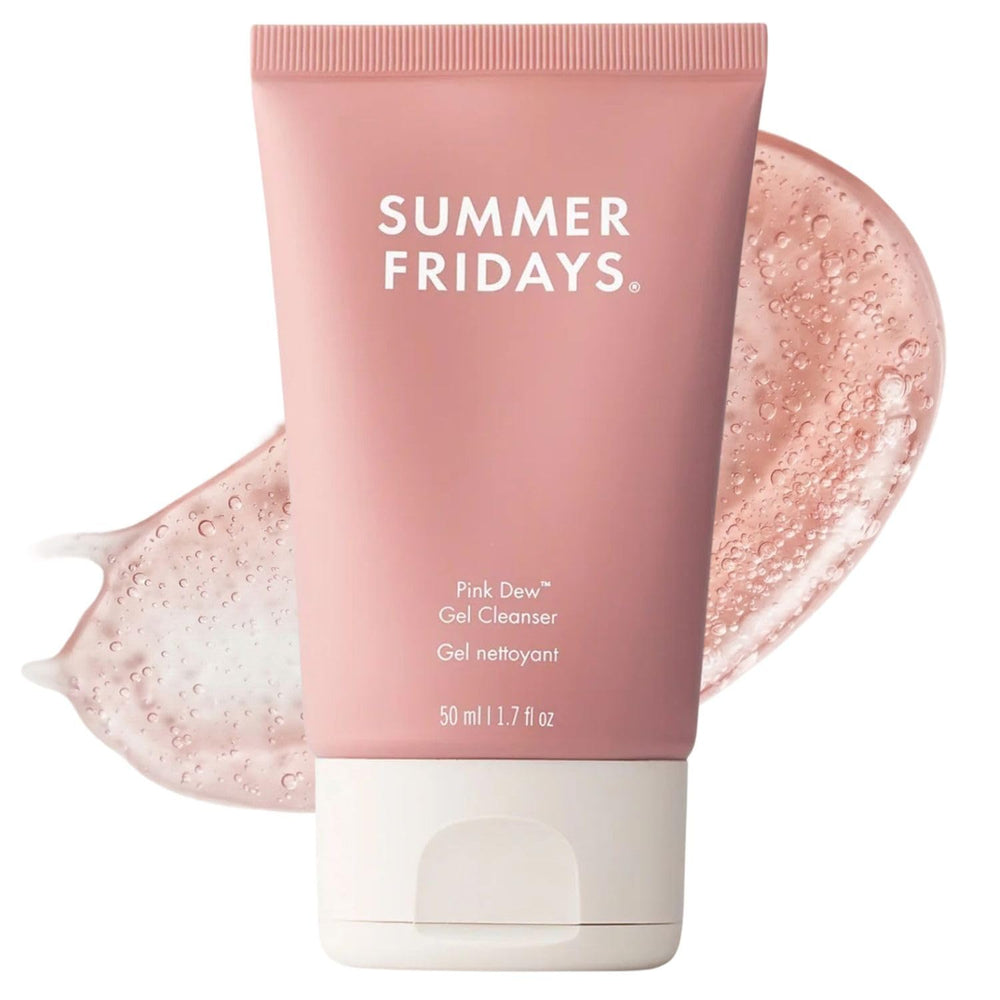 Summer Fridays front bottle view showing product and clean design benefits skin clarity