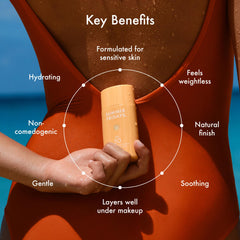 Summer Fridays milky texture close-up demonstrating fast absorption and smooth finish benefit