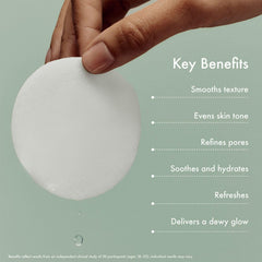 Summer Fridays smooth pad close-up showing even product distribution