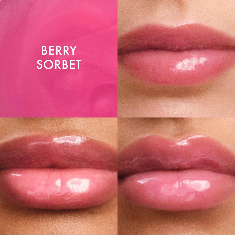 Summer Fridays texture swiped on skin showing smooth hydration and sheen