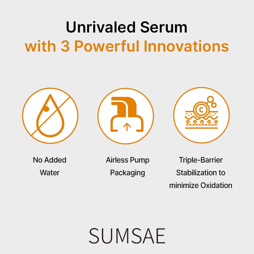 SUMSAE applied to skin in hand illustrating easy absorption and even application
