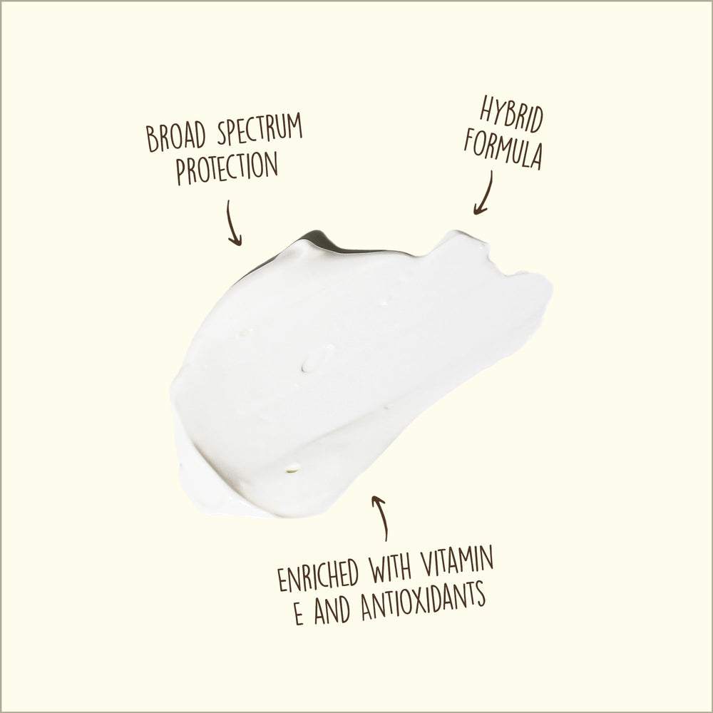 Sun Bum open cap revealing lightweight cream texture, easy application