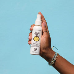 Sun Bum close-up of detangler texture highlighting lightweight moisture